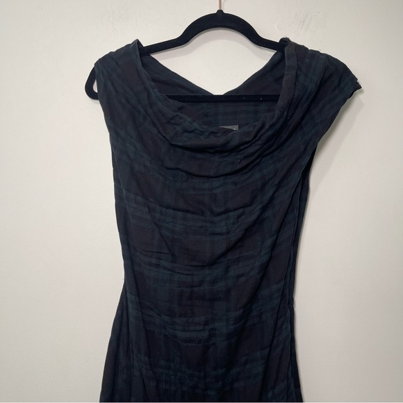 All saints women’s Black Green Checked tartan spitalfield limski dress in US 6 - Picture 2 of 5